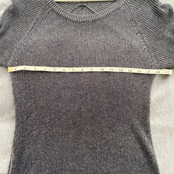 Lululemon Cabin Yogi Long Sleeve Inkwell / Heathered Medium Grey - Picture 4 of 8